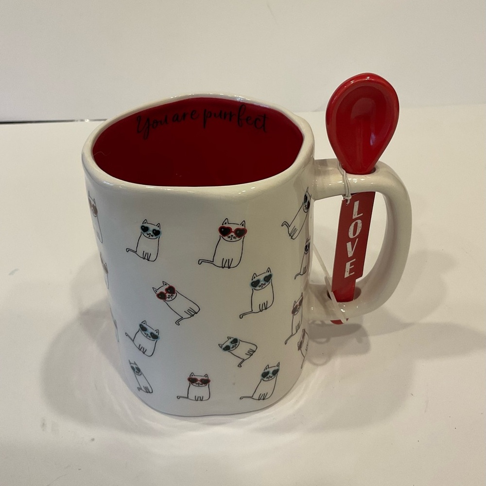 NWT- ARLINGTON DESIGNS YOU ARE PURRFECT KITTY CAT MUG
